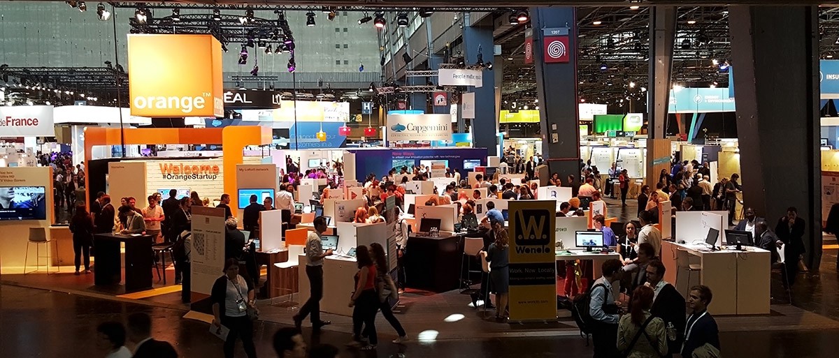 Vivatech&rsquo;s main hall